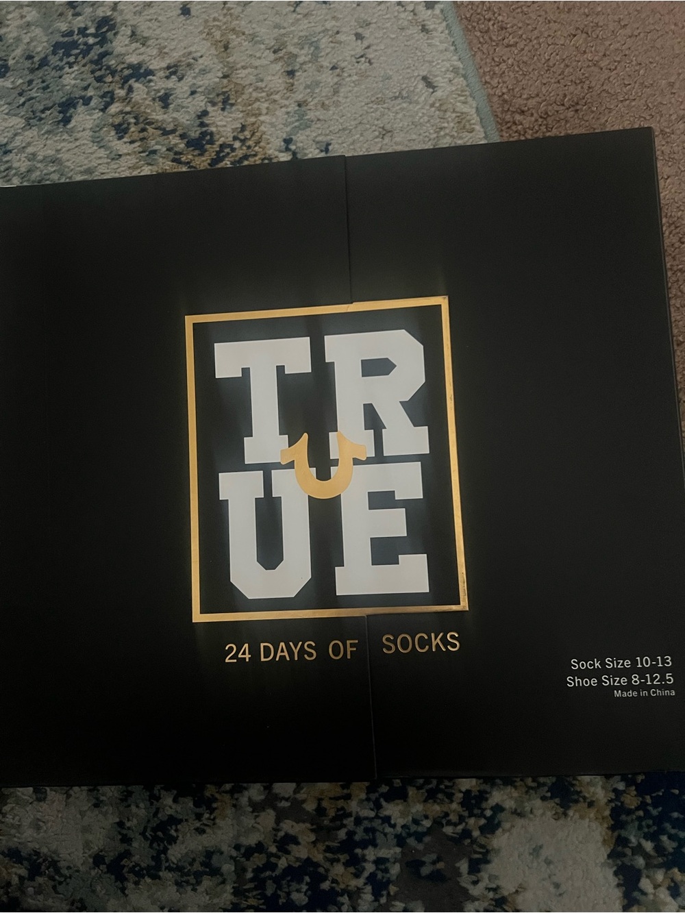 True Religion 24 days of socks